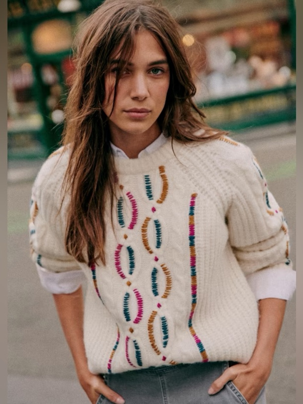 Sezane Soraya sweater